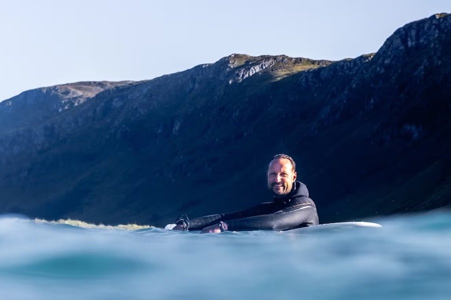 Um surfista no trono: novo Rei da Noruega sonhava competir no World Tour