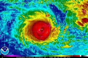 CICLONE WINSTON ARRASA ILHAS FIJI