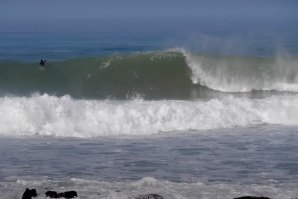 A Norte de Tagazout, Marrocos é rico em point breaks de direita secretos