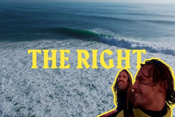 Nic Von Rupp e Rob Machado juntam-se e surfam onda perfeita