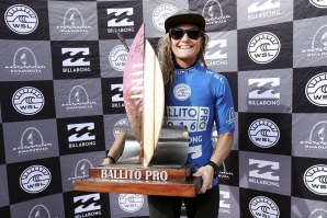 Skye Burgess destacou-se da concorrência no Ballito Pro.