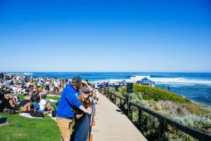 Ondas sólidas marcam arranque histórico em Margaret River com portuguesas em destaque