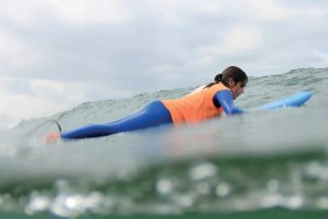 Campeã do mundo invisual: Marta Paço dá lição de vida no Pulsar do Surf
