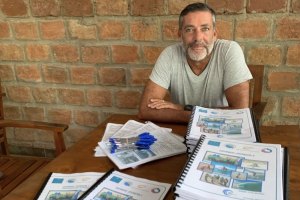 Pedro Barbudo num momento em que inicia formação de treinadores